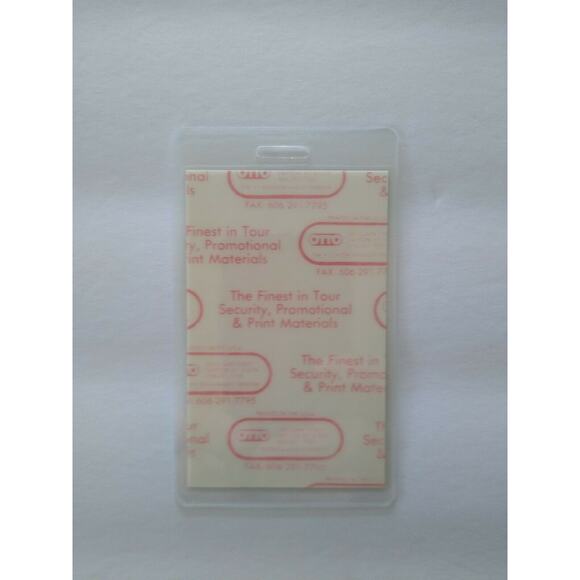 Bob Dylan Backstage Pass Lion With Wings Original 1992 Folk Rock Music Tour - Picture 5 of 5